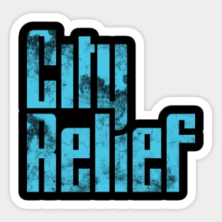 City Relief_Distressed Sticker